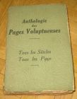 [R12357] Anthologie des Pages Voluptueuses