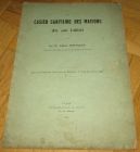 [R12473] Le casier sanitaire des maisons (De son utilité), Dr Julien Bouygues