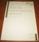 [R12756] Les rencontres cinétagographiques de Beaune (17-20 octobre 1991)