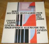 [R12835] L avant-garde cinématographique allemande des années 20, Walter Schobert