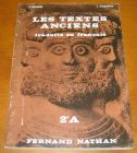 [R13193] Les textes anciens traduits en français 2eA, P. Brunel et L. Guespin