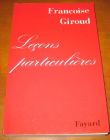 [R13221] Leçons particulières, Françoise Giroud