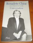 [R13655] Conversation, Bernadette Chirac avec Patrick de Carolis