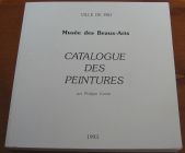 [R13845] Musée des Beaux-Arts : catalogue des peintures, Philippe Comte