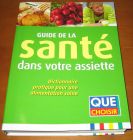 [R13905] Guide de la santé dans votre assiette