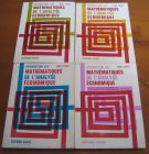 [R13975] Introduction aux mathématiques de l analyse économique (4 tomes), René Passet
