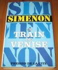 [R14331] Le train de Venise, Georges Simenon