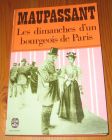 [R14579] Les dimanches d un bourgeois de Paris, Guy de Maupassant