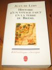 [R14914] Histoire d un voyage faict en la terre du Brésil, Jean de Léry