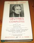 [R14928] Oeuvres complètes Tome 1, Alfred de Vigny