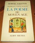 [R15373] La poésie au moyen âge, Robert Sabatier