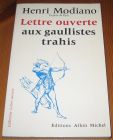 [R15426] Lettre ouverte aux gaullistes trahis, Henri Modiano