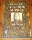 [R15507] Les carnets de Théodore Monod, Cyrille Monod