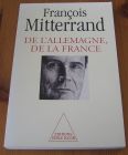 [R15614] De l Allemagne, de la France, François Mitterrand