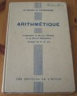 [R15997] Arithmétique, préparation au brevet d études et au brevet élémentaire