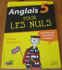 [R16061] Anglais 5e pour les nuls, Anne-Marie Bonnerot