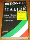 [R16088] Dictionnaire bilingue italien / français