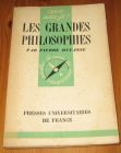 [R16758] Que sais-je ? Les grandes philosophies, Pierre Ducassé