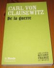 [R16763] Carl Von Clausewitz, de la guerre