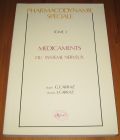 [R16843] Pharmacodynamie spéciale 3 – Médicaments du système nerveux, G. Carraz