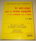 [R17031] Les mots-pièges dans la version espagnole, F.Y. Péan