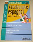 [R17036] Vocabulaire espagnol par les exercices