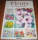 [R17100] Fleurs à l’aquarelle