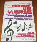 [R17122] Comment lire la musique, M. Zane