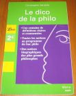 [R17130] Le dico de la philo, Christophe Verselle