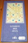 [R17170] Lexique des jeux