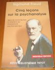 [R17255] Cinq leçons sur la psychanalyse, Signund Freud