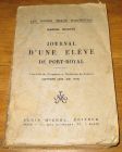 [R17338] Journal d’une élève de Port-Royal, Charlotte de Pomponne à Madeleine de Louvois (octobre 1678 – Mai 1679), Marcel Dhanys