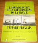 [R17476] L’administration et le gouvernement de la France, L’effort Français, Raymond Barrilon
