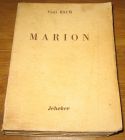 [R17537] Marion, Vicki Baum