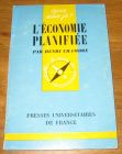 [R17864] L’économie planifiée, Henri Chambre