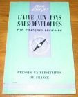 [R17865] L’aide aux pays sous-développés, François Luchaire