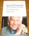 [R17977] Un hosanna sans fin, Jean d’Ormesson