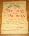 [R18121] Le médecin des pauvres et les 2000 recettes utiles, Dr Beauvillard