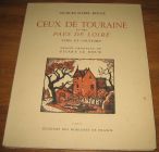 [R18197] Ceux de Touraine et des Pays de Loire, Types et Coutumes, Jacques-Marie Rougé