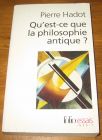 [R18231] Qu’est ce que la philosophie antique ?, Pierre Hadot