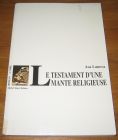 [R18289] Le testament d’une mante religieuse, Asa Lanova