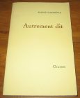 [R18396] Autrement dit, Marie Cardinal