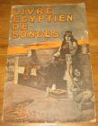 [R18544] Livre Egyptien de songes