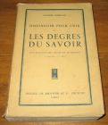 [R18588] Distinguer pour unir ou Les degrés du savoir, Jacques Maritain