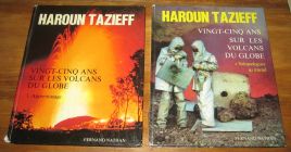 [R18818] Vingt-cinq ans sur les volcans du globe (2 tomes), Haroun Tazieff