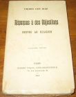 [R18993] Réponses à des objections contre la religion, Pierre des Bois