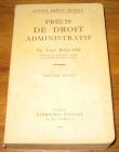 [R19142] Précis de Droit administratif, Louis Rolland