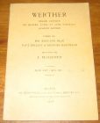 [R19268] Werther, Edouard Blau, Paul Milliet & Georges Hartmann