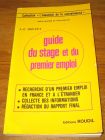 [R19348] Guide du stage et du premier emploi, J.-F. Doucet