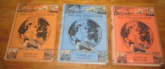 [R19389] Man the world over (3 tomes), C.C. Carter M.A. et H.C. Brentnall M.A.